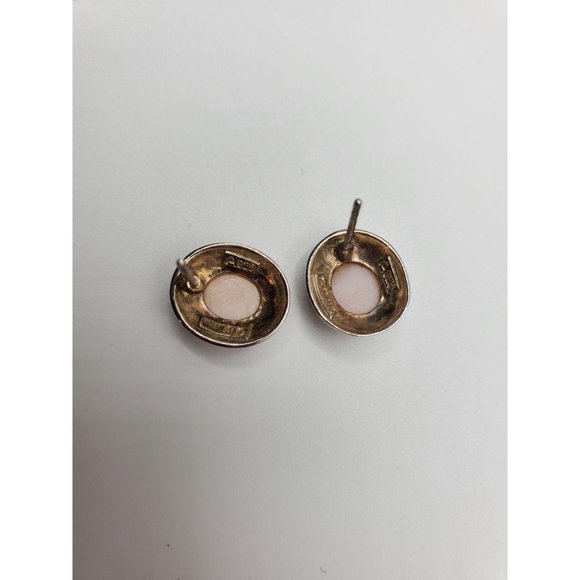 Sterling silver mother of pearl neckless set - Picture 4 of 9